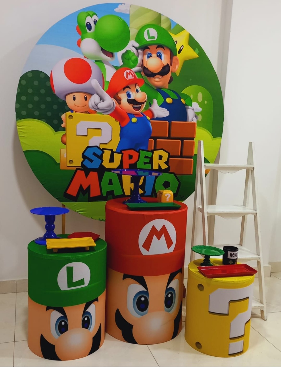 Kit Super Mário - Fazendo a Festa