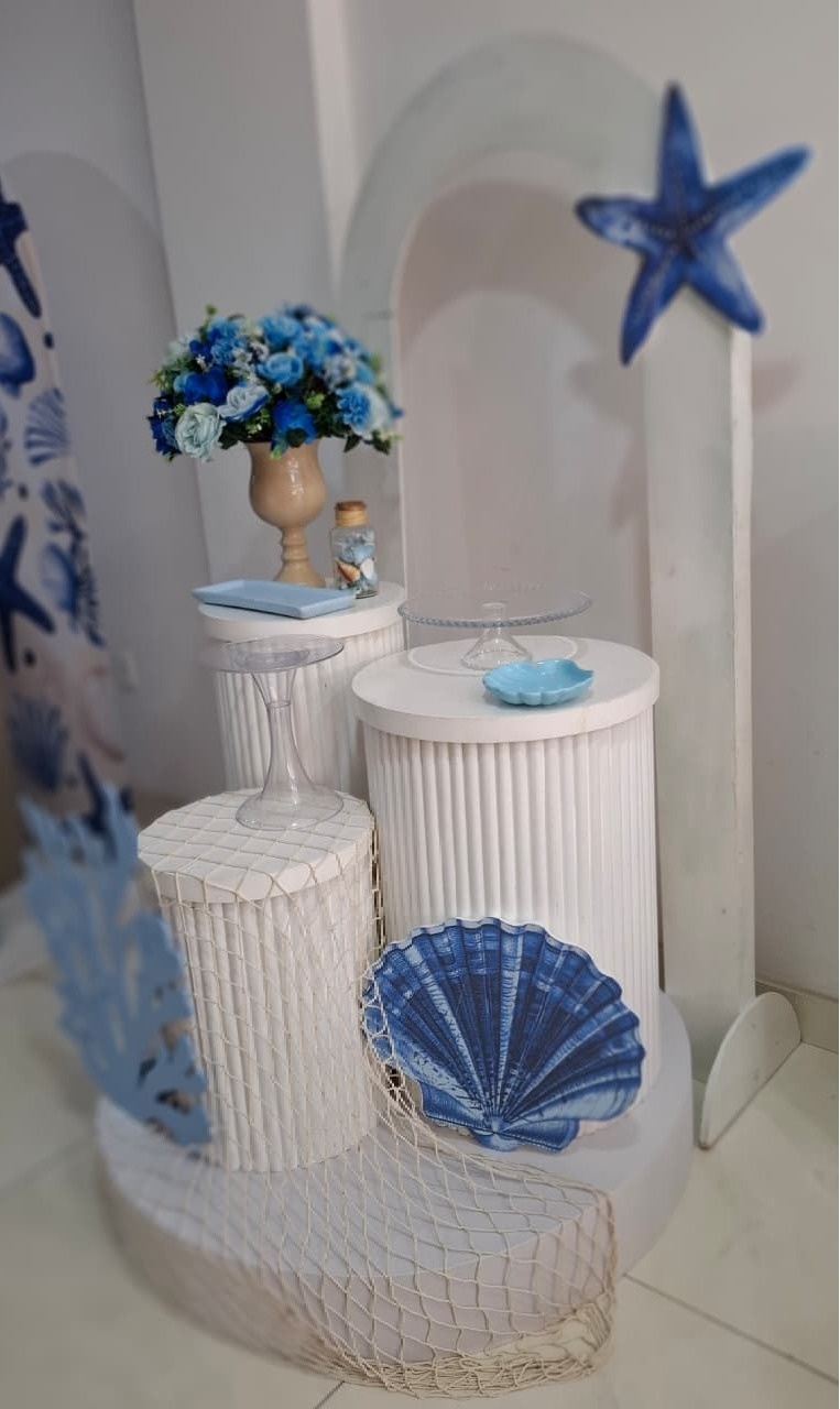 Decoração Tema Praia  - Fazendo a Festa