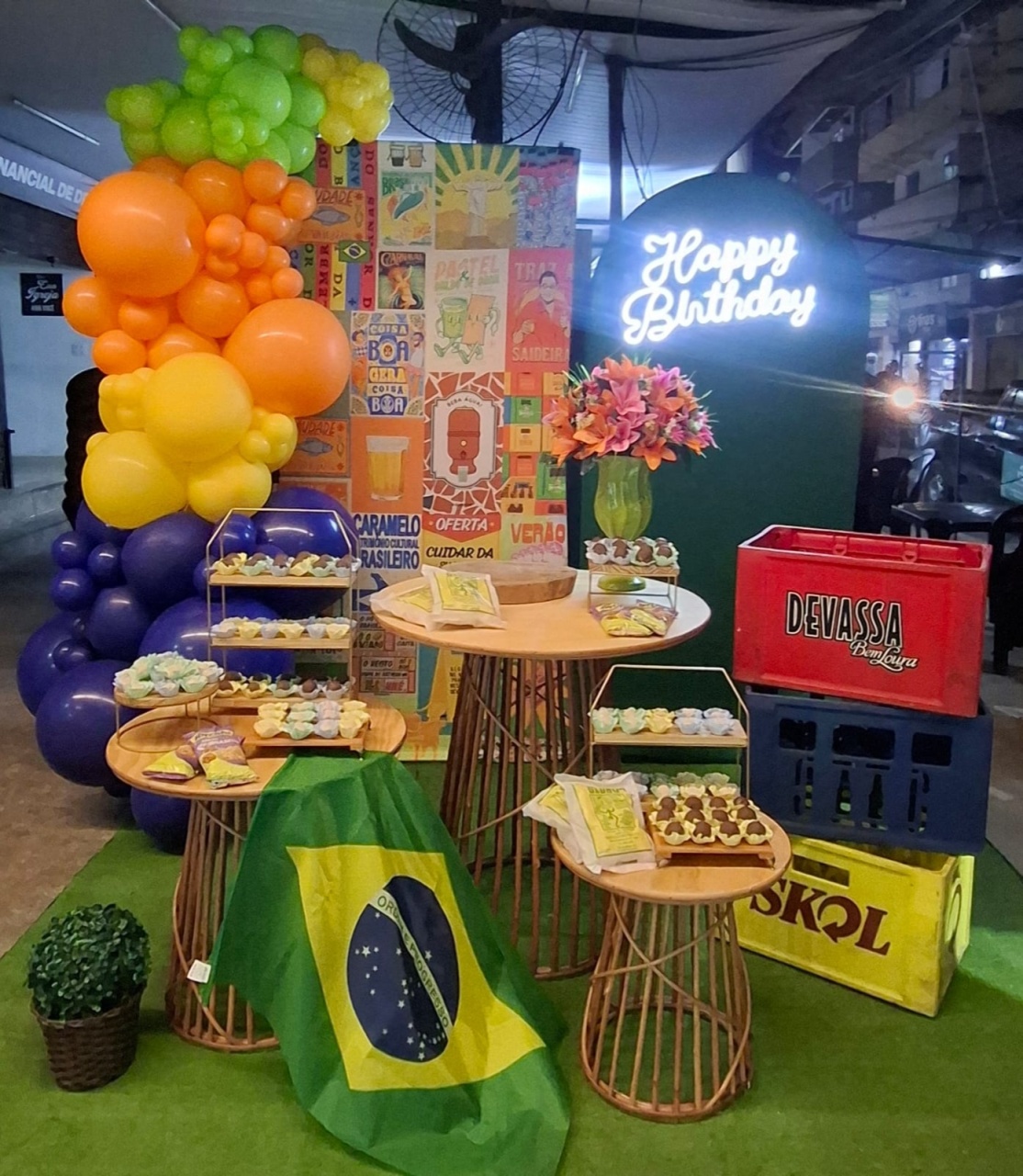 Decoração Brasilidade - Fazendo a Festa