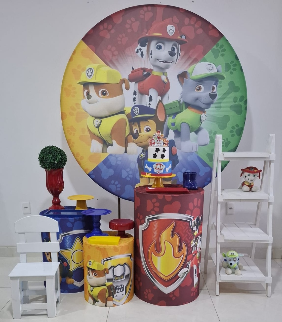 Pegue E Monte Tema Patrulha Canina  - Fazendo a Festa