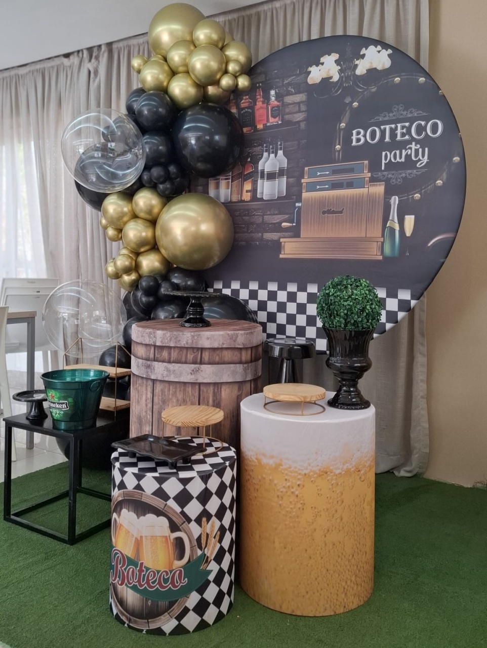 Decoração Tema Boteco  - Fazendo a Festa