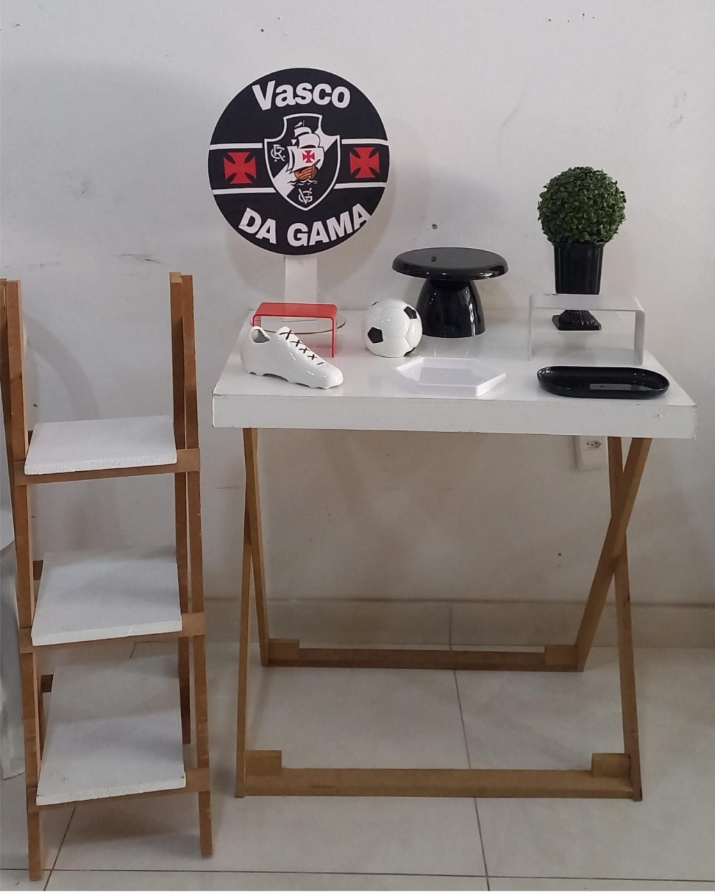 Festa Na Mesa Tema Vasco 2  - Fazendo a Festa