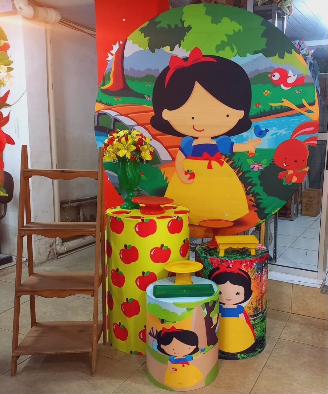 Kit Branca de Neve Cut - Fazendo a Festa