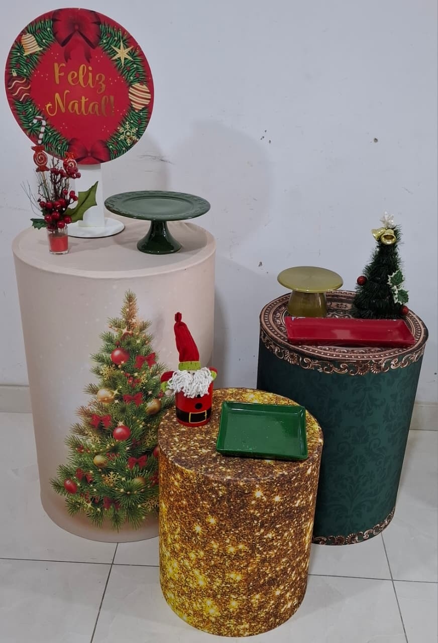 Festa Na Mesa Tema Natal - Fazendo a Festa