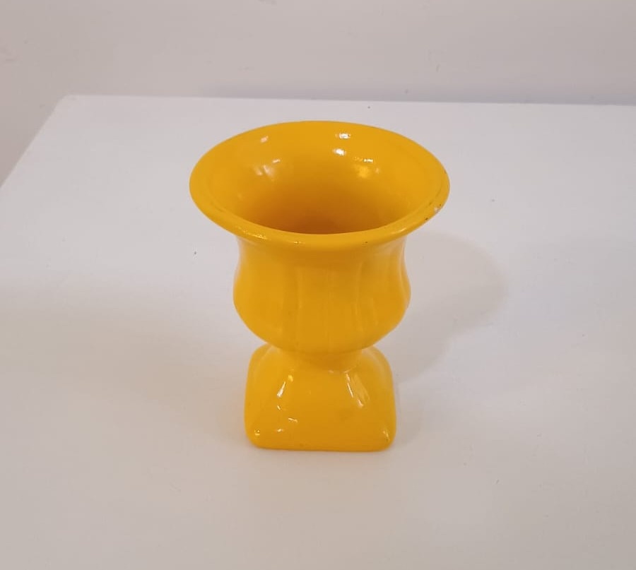 Porta Pirulito Amarelo - Fazendo a Festa