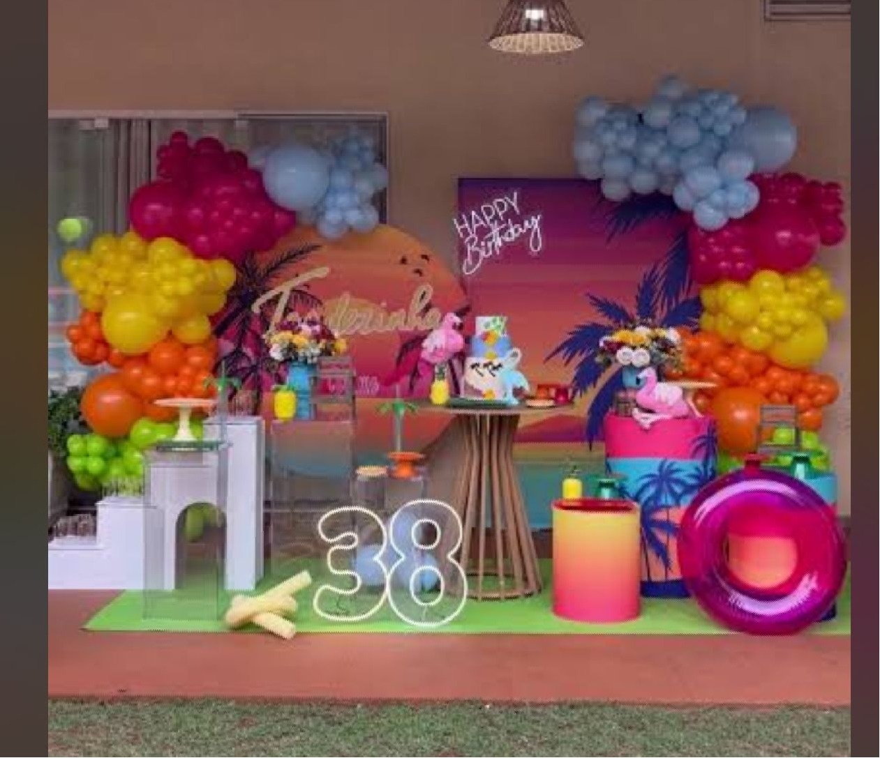 Decoração Tema Tardezinha  - Fazendo a Festa