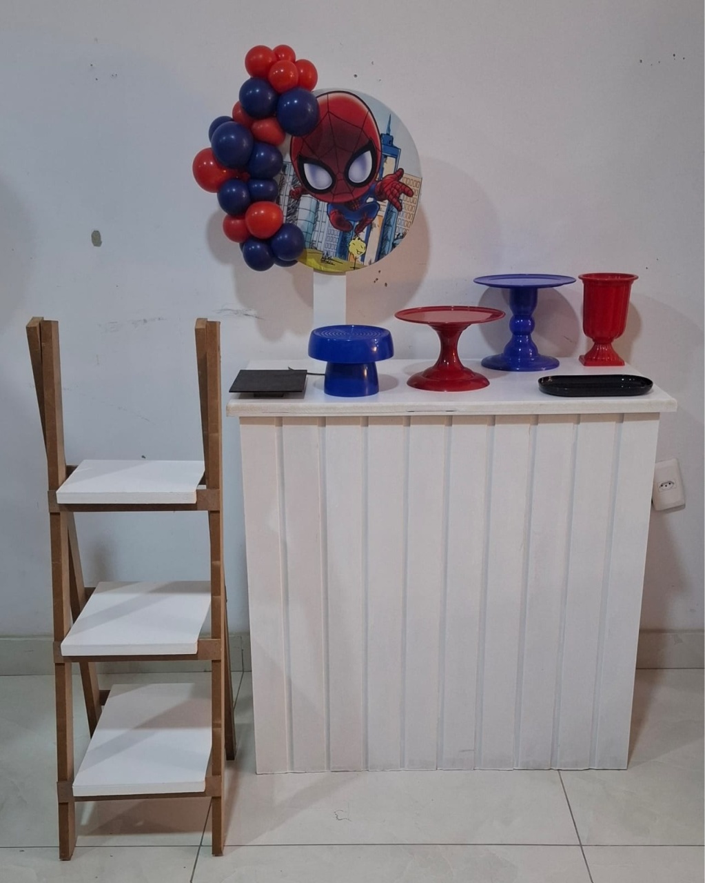 Festa Na Mesa Tema Homem Aranha  - Fazendo a Festa