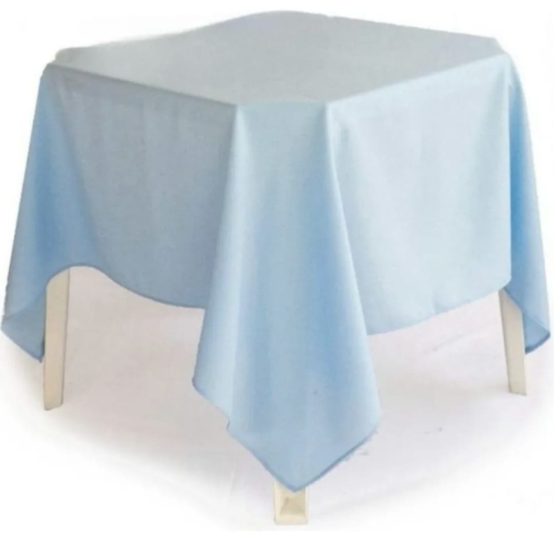 Toalha Azul Bebe 1,5X1,5 - Fazendo a Festa
