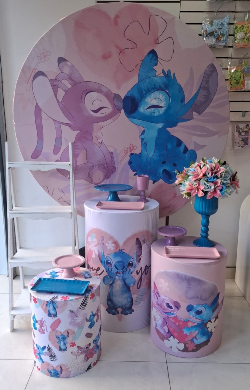 Pegue E Monte Stitch  - Fazendo a Festa