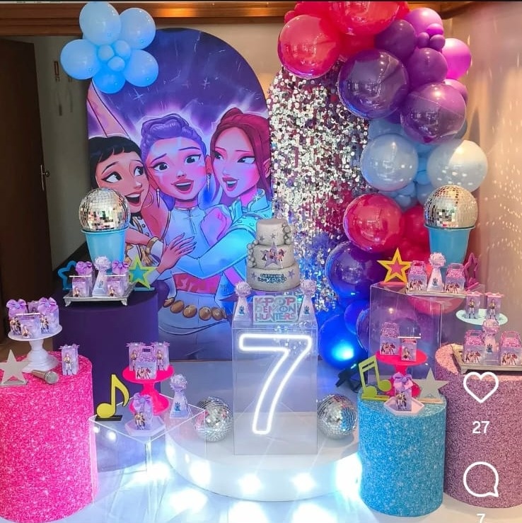 Decoração K- Pop - Fazendo a Festa