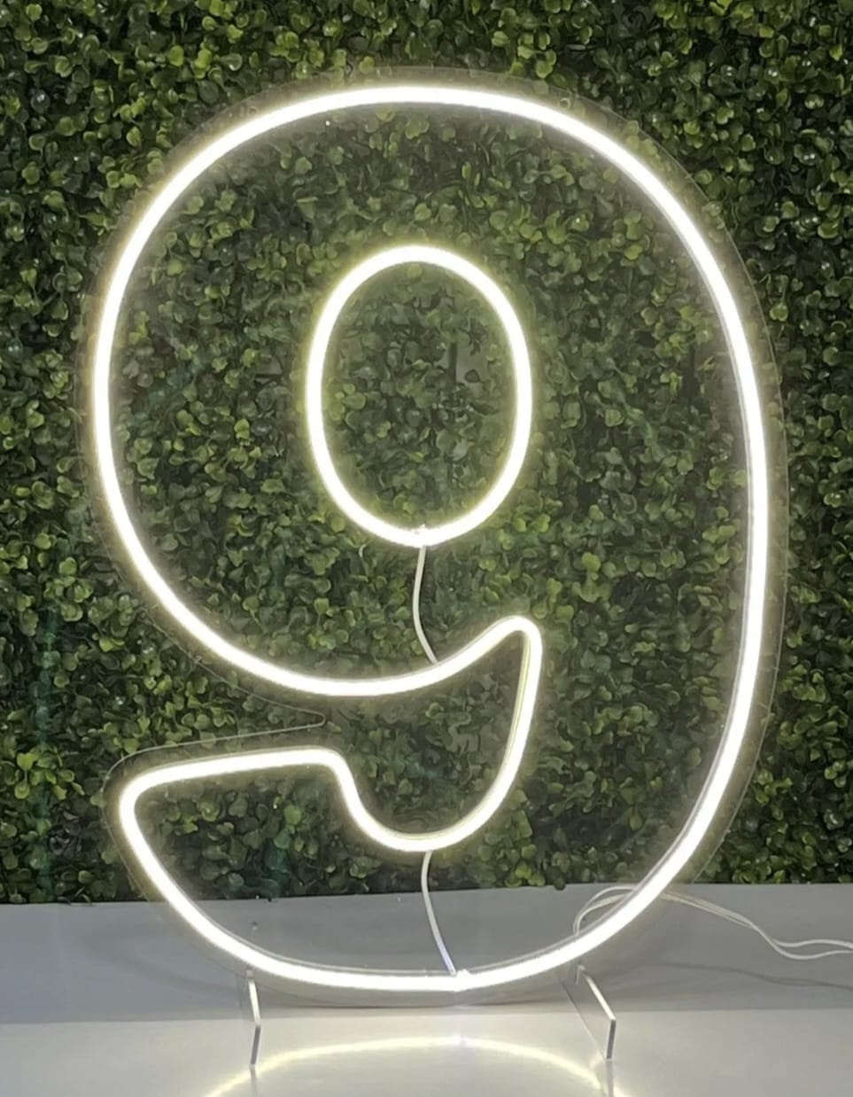Numero 9 Led - Fazendo a Festa