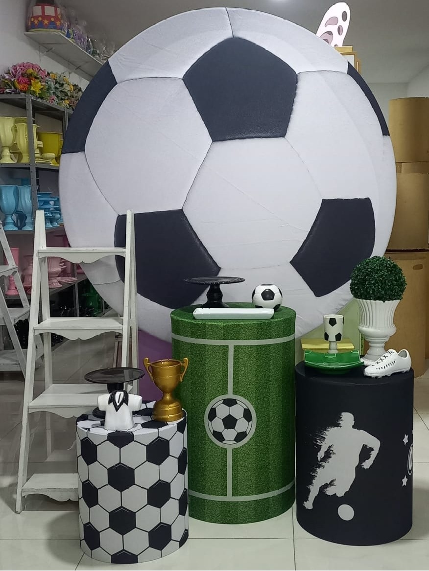 Pegue E Monte Tema Futebol  - Fazendo a Festa