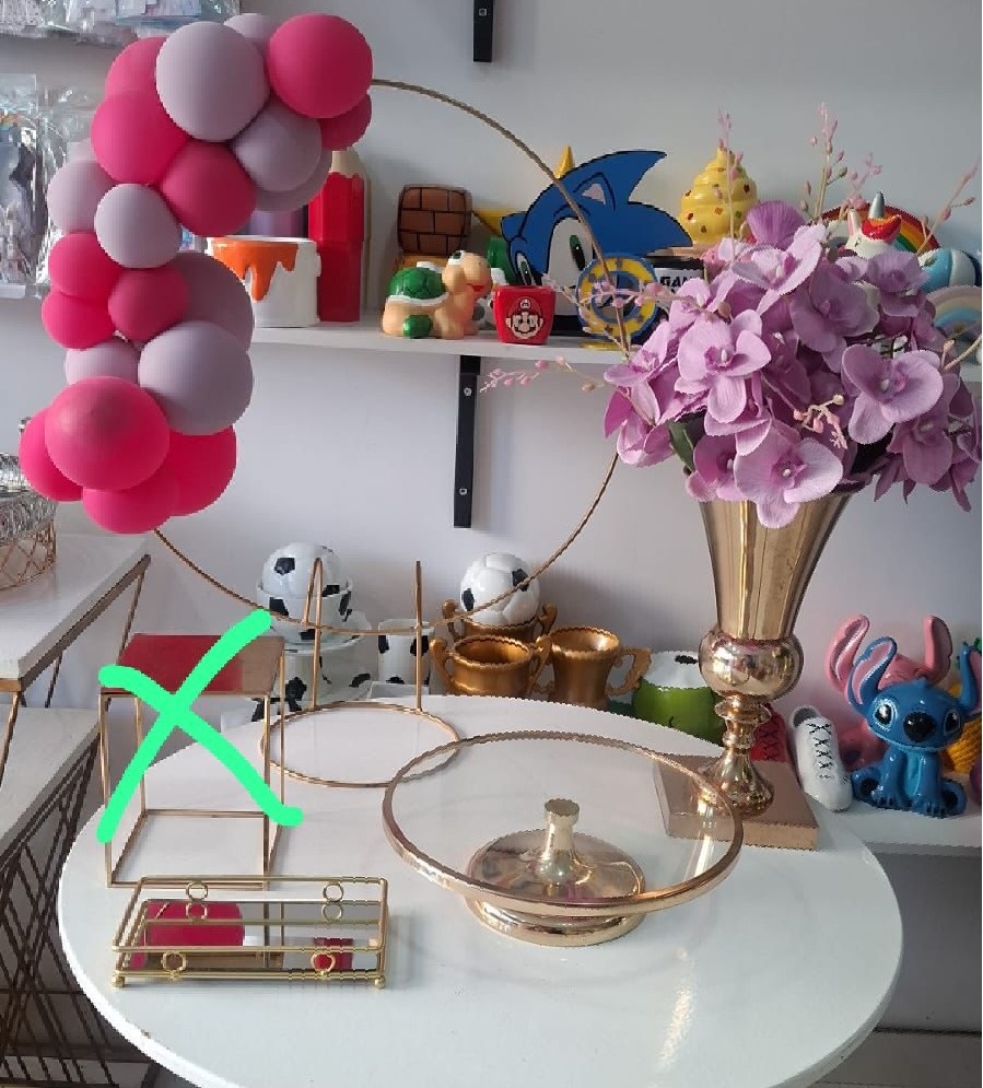 Kit Luxo Dourado  - Fazendo a Festa