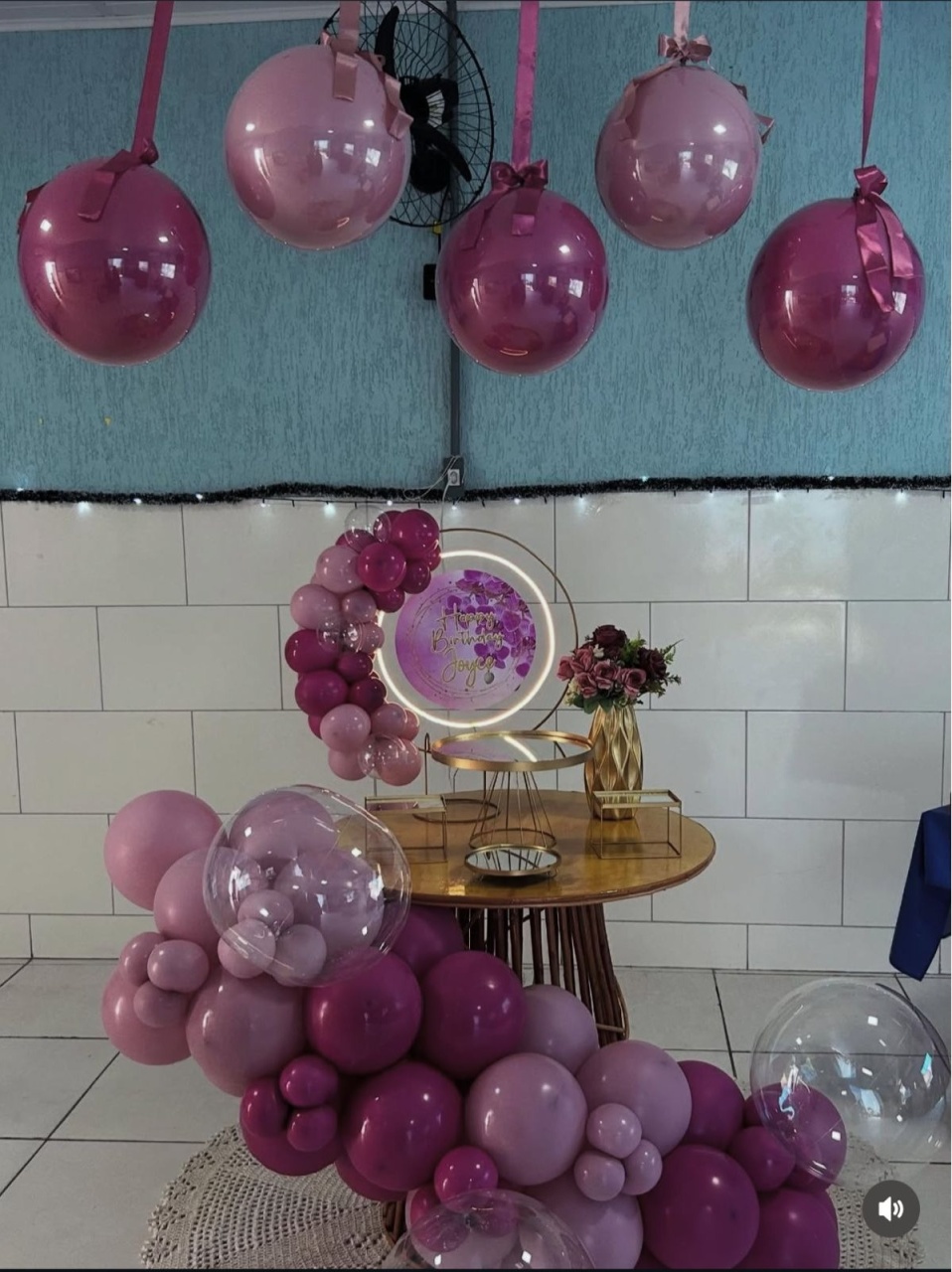 Festa Na Mesa Roxo E Lilás  - Fazendo a Festa