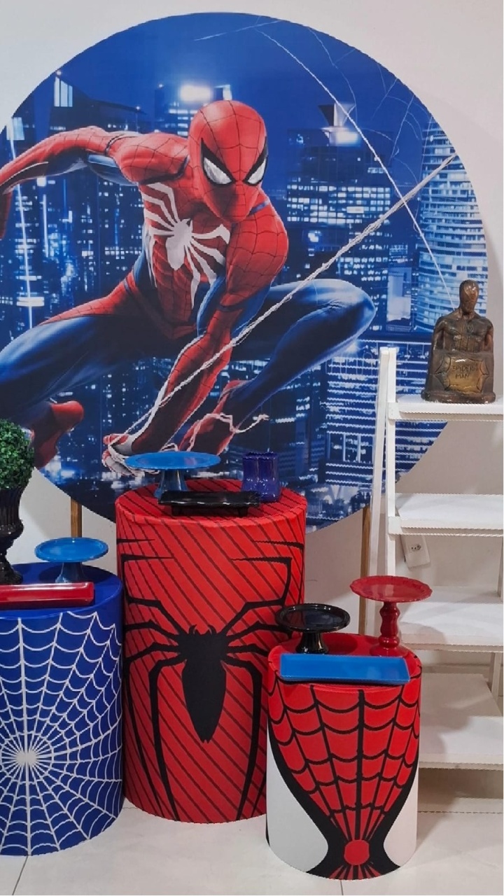 Kit Homem Aranha Novo - Fazendo a Festa