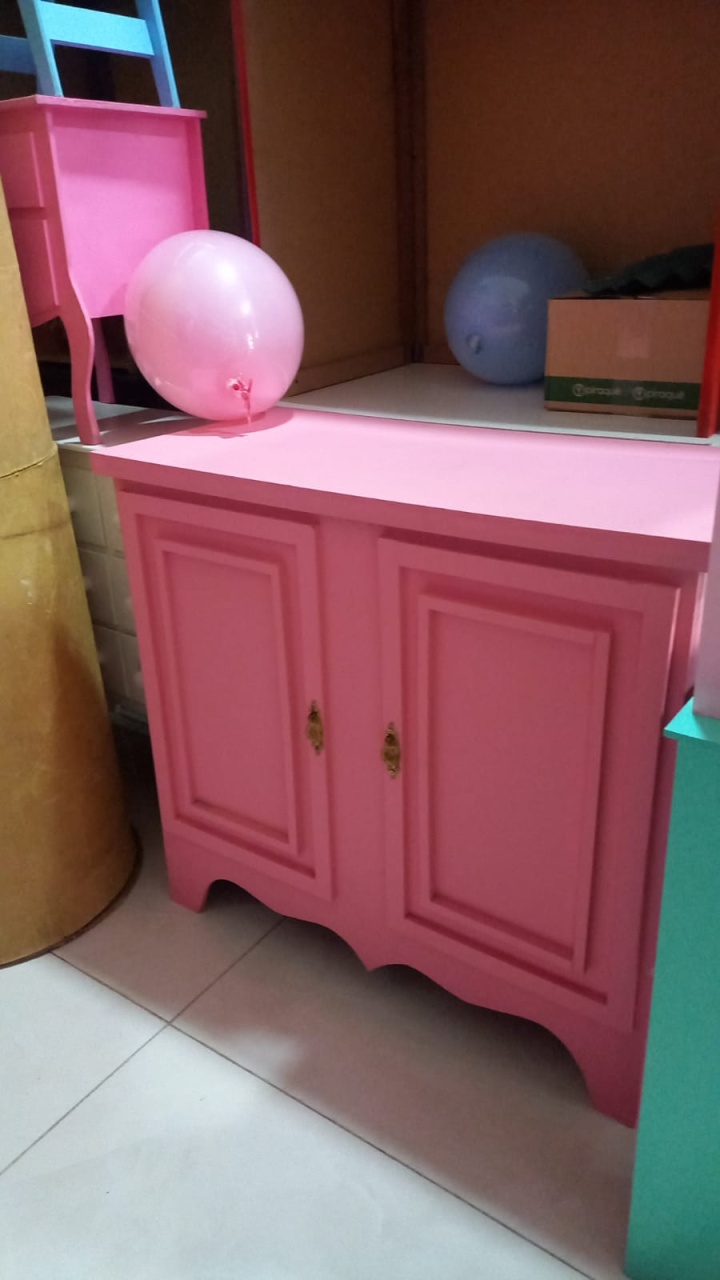 Mesa Balcão Rosa 2 - Fazendo a Festa