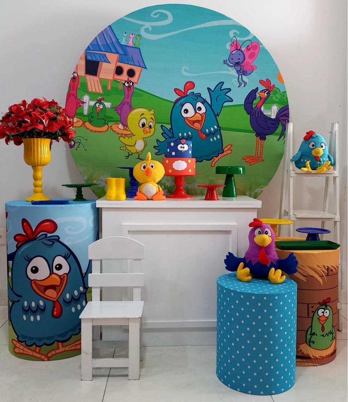 Kit Galinha Pitadinha  - Fazendo a Festa