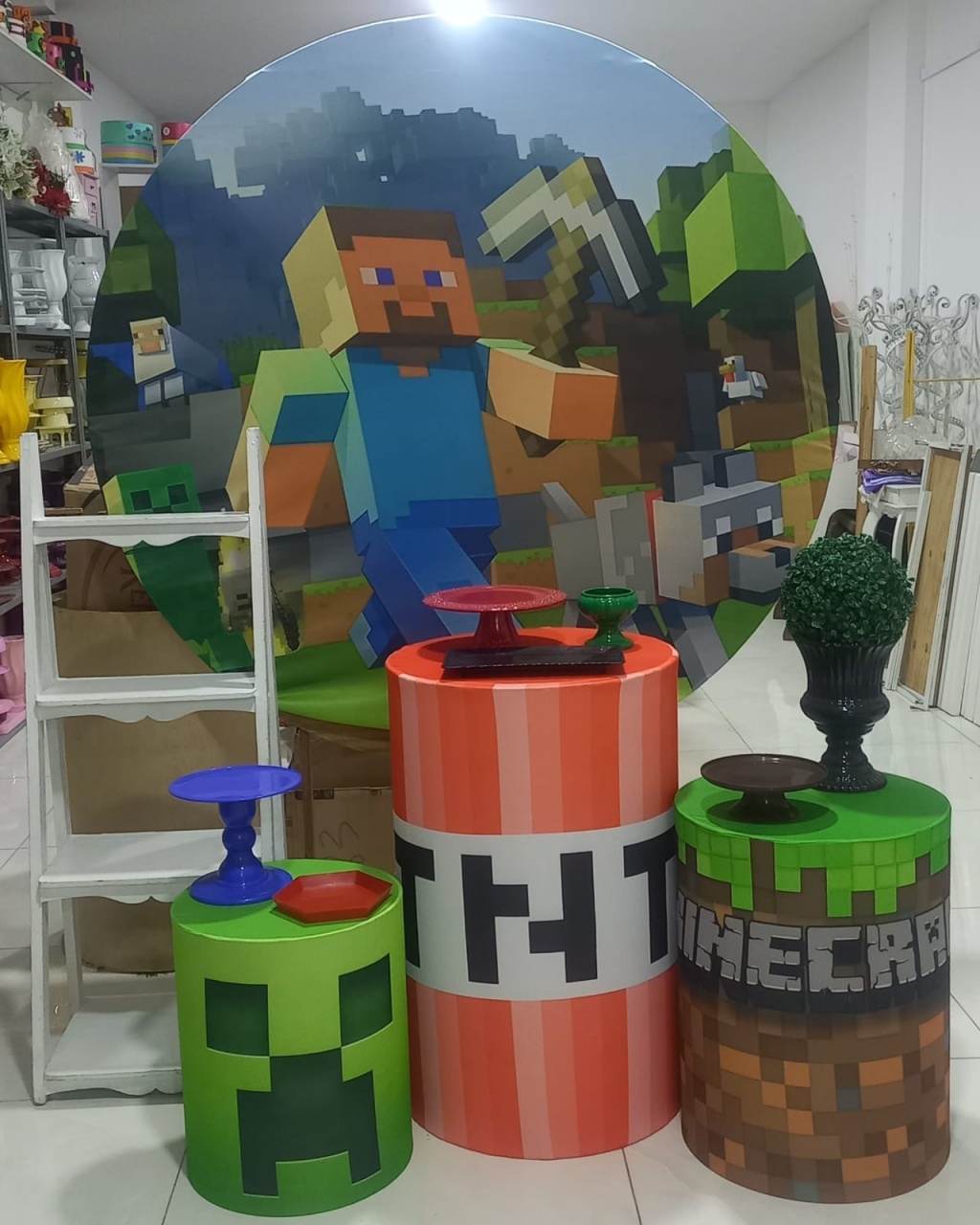 Kit Pegue E Monte Tema Manocreft - Fazendo a Festa