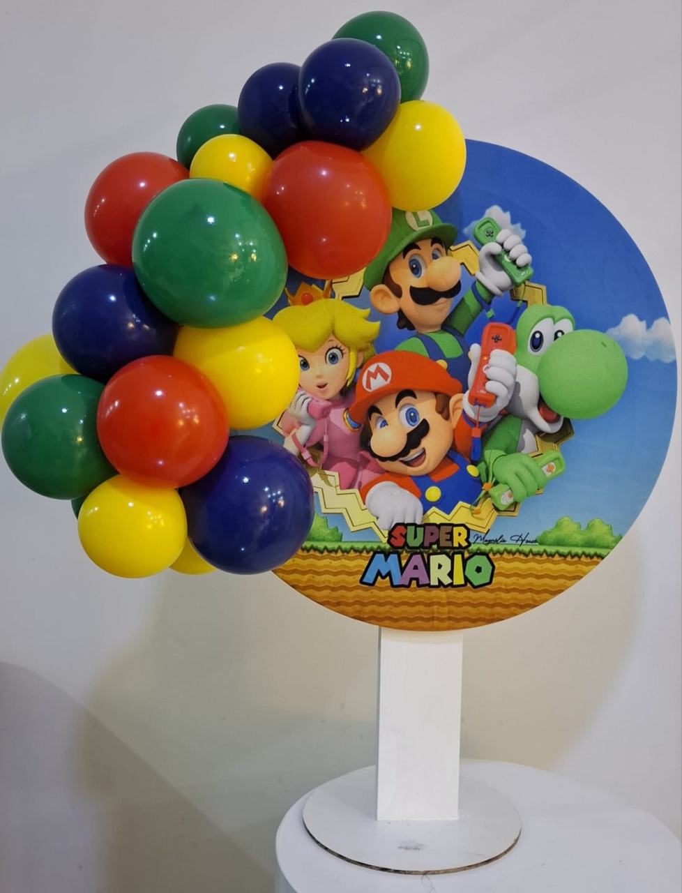 Festa Na Mesa Super Mario - Fazendo a Festa