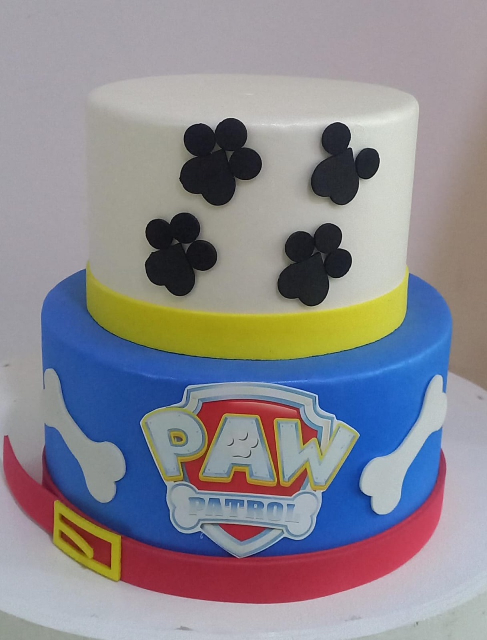 Bolo Face Patrulha Canina - Fazendo a Festa