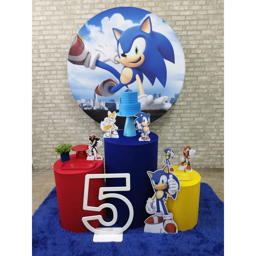 Kit Sonic - Pegue e Monte Tesouro Encantando