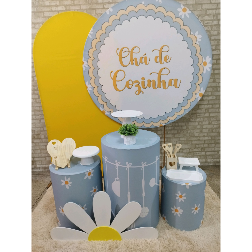 Kit Chá de Cozinha - Pegue e Monte Tesouro Encantando