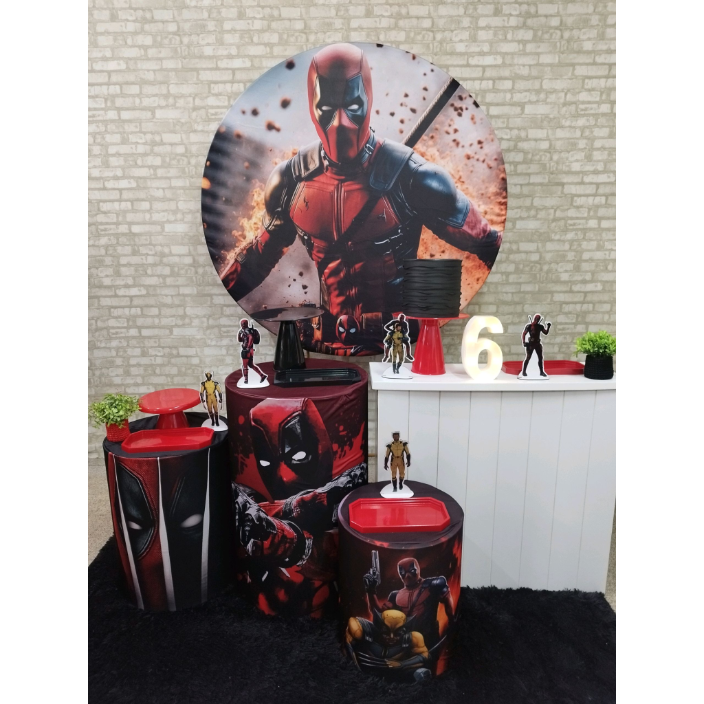 Kit Deadpool - Pegue e Monte Tesouro Encantando