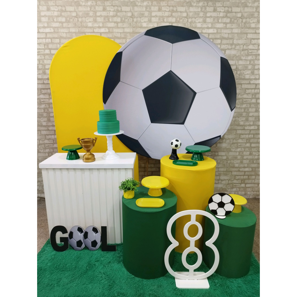 Kit 1 Futebol Brasil Copa - Pegue e Monte Tesouro Encantando