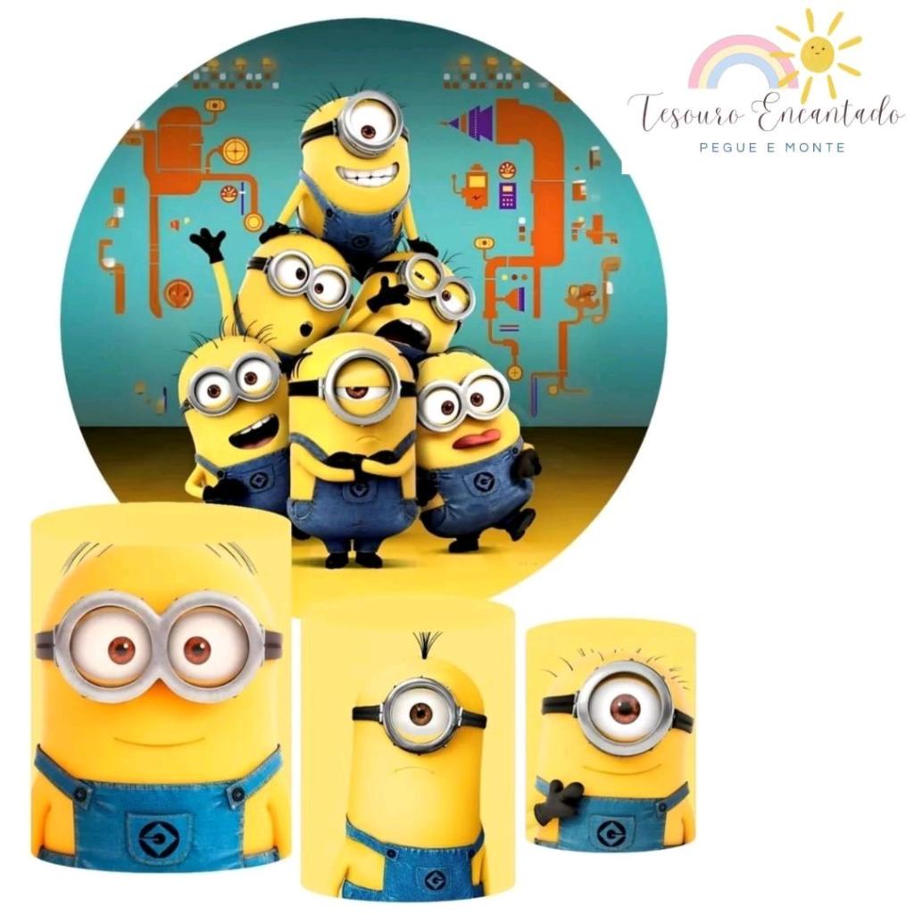 Kit Minions - Pegue e Monte Tesouro Encantando