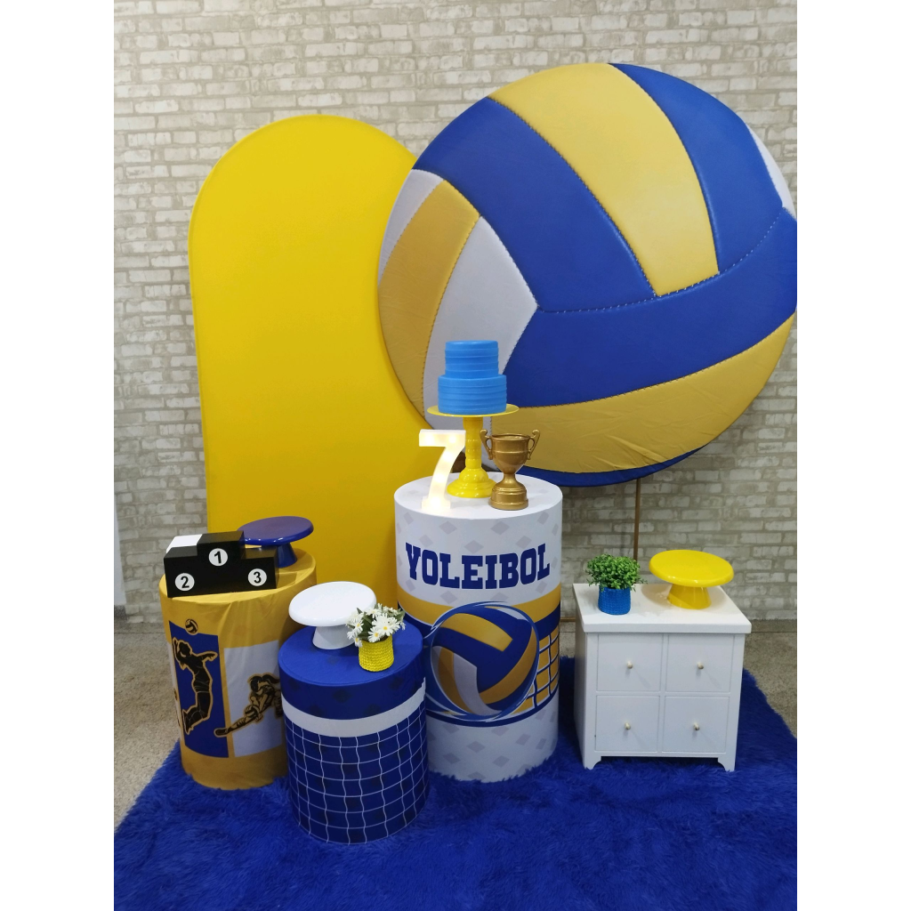 Kit Voleibol - Pegue e Monte Tesouro Encantando