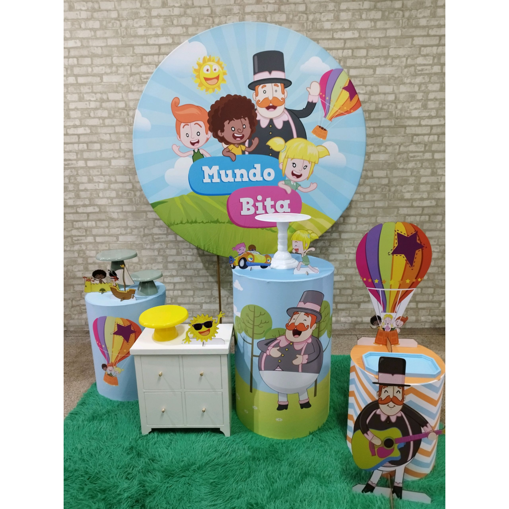 Kit Mundo Bita - Pegue e Monte Tesouro Encantando