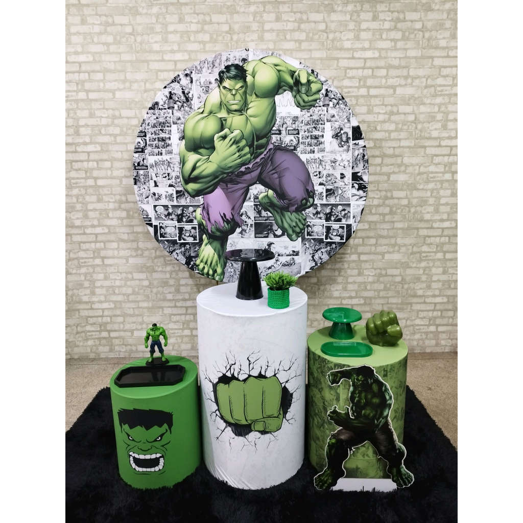 Kit Hulk - Pegue e Monte Tesouro Encantando