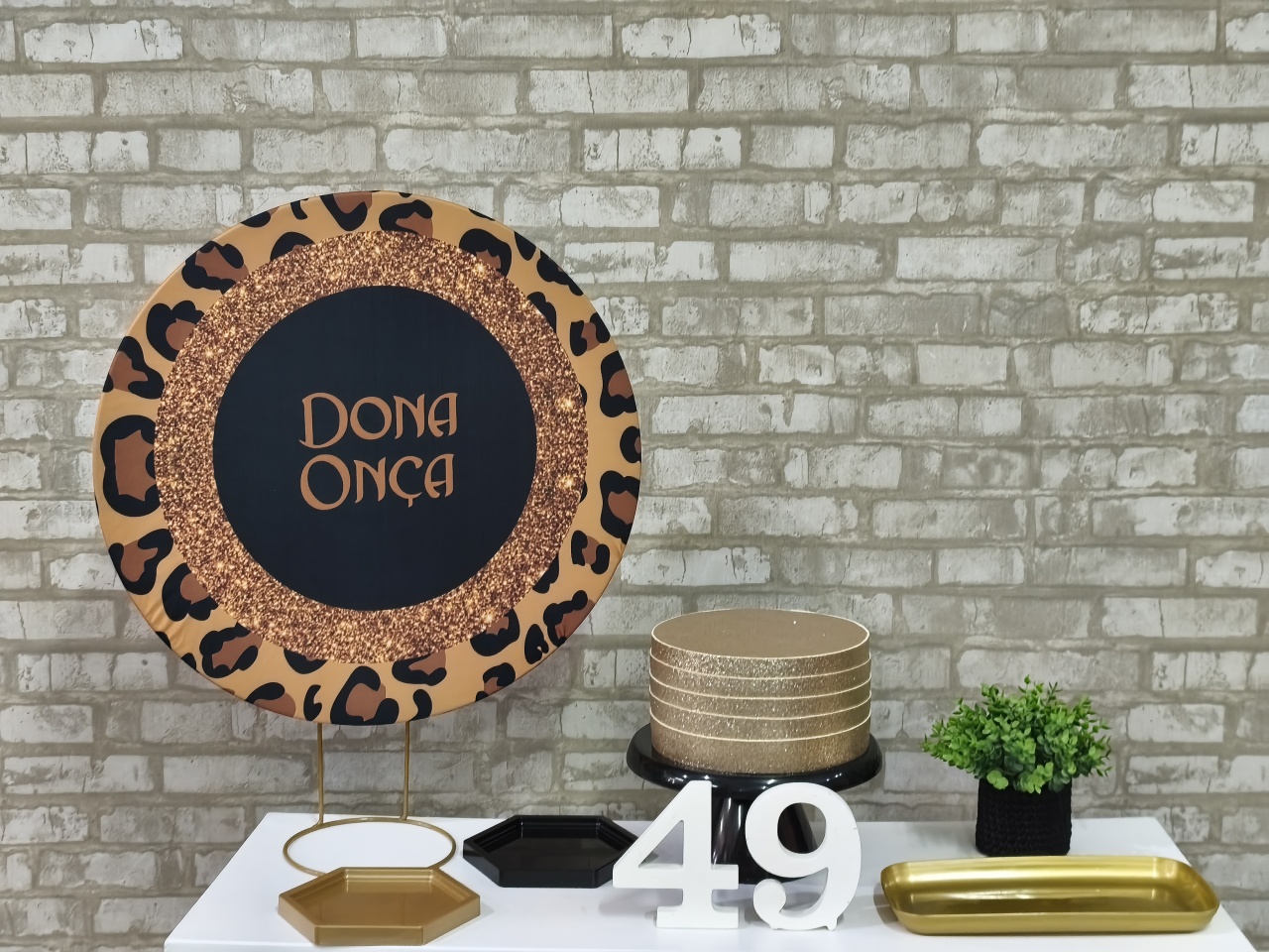 Mini Kit Dona Onça - Pegue e Monte Tesouro Encantado