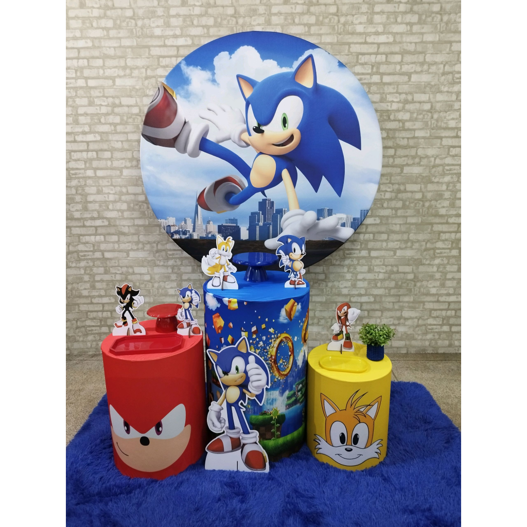Kit Sonic - Pegue e Monte Tesouro Encantando