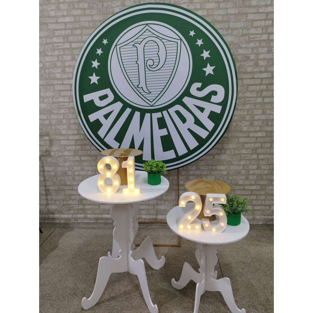 Kit Futebol Time Palmeiras - Pegue e Monte Tesouro Encantando