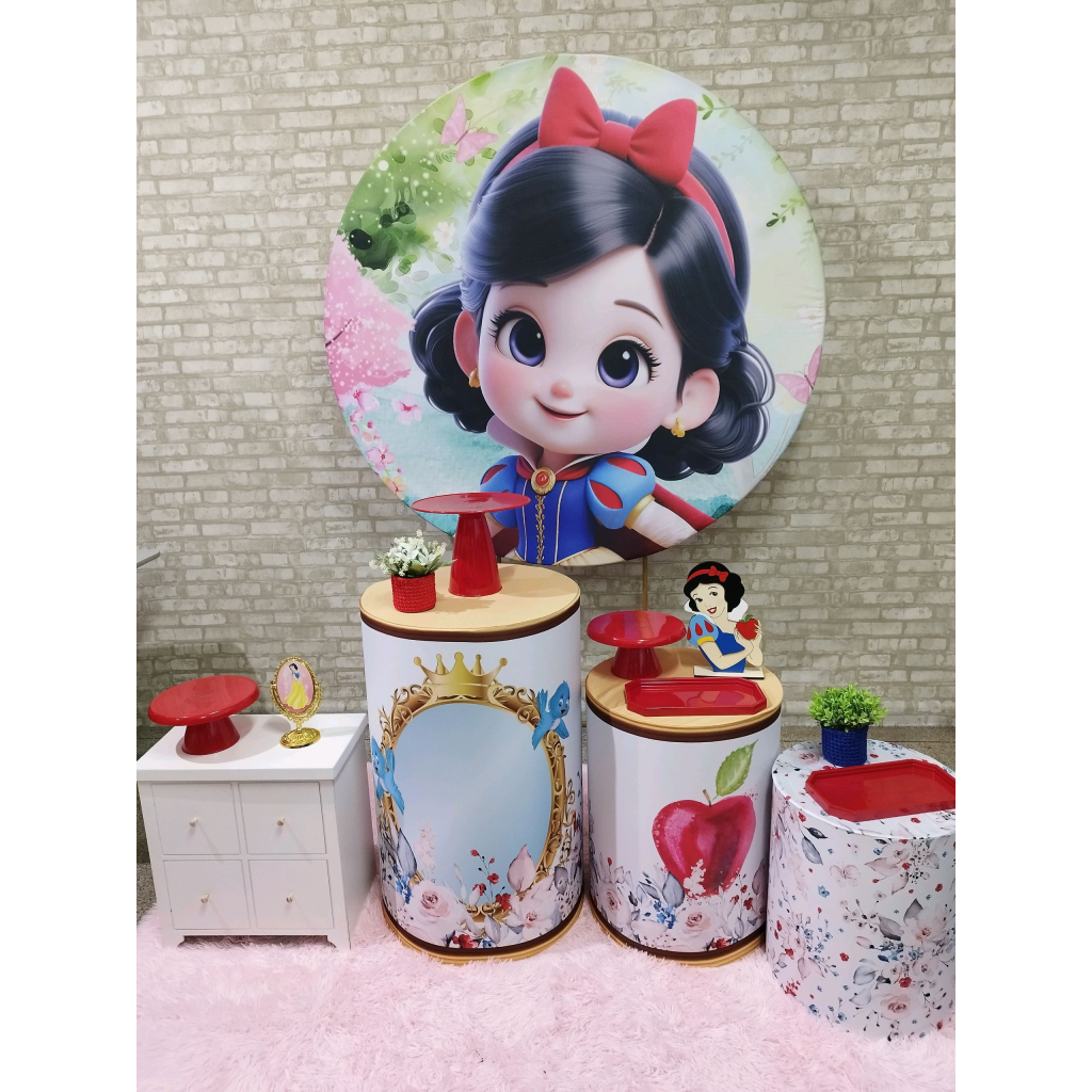 Kit Branca de Neve - Pegue e Monte Tesouro Encantando