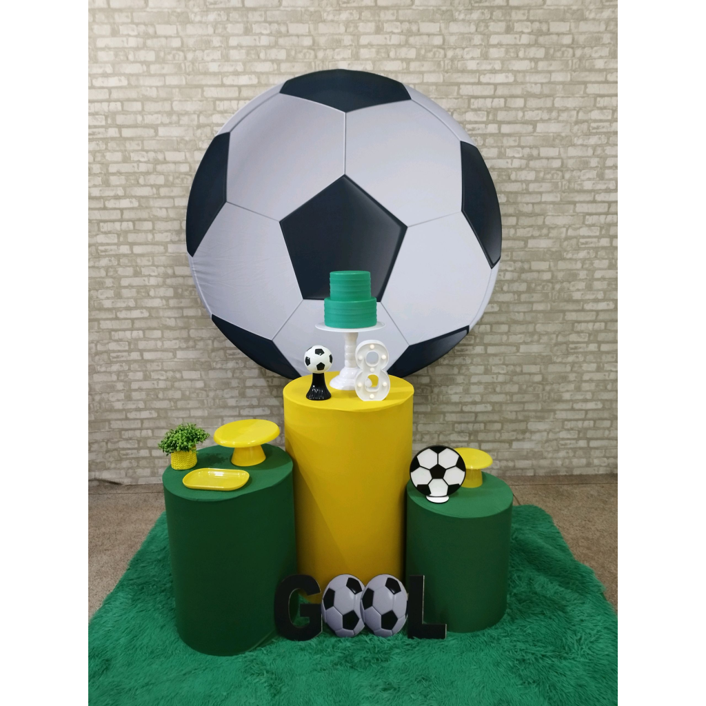 Kit 1 Futebol Brasil Copa - Pegue e Monte Tesouro Encantando