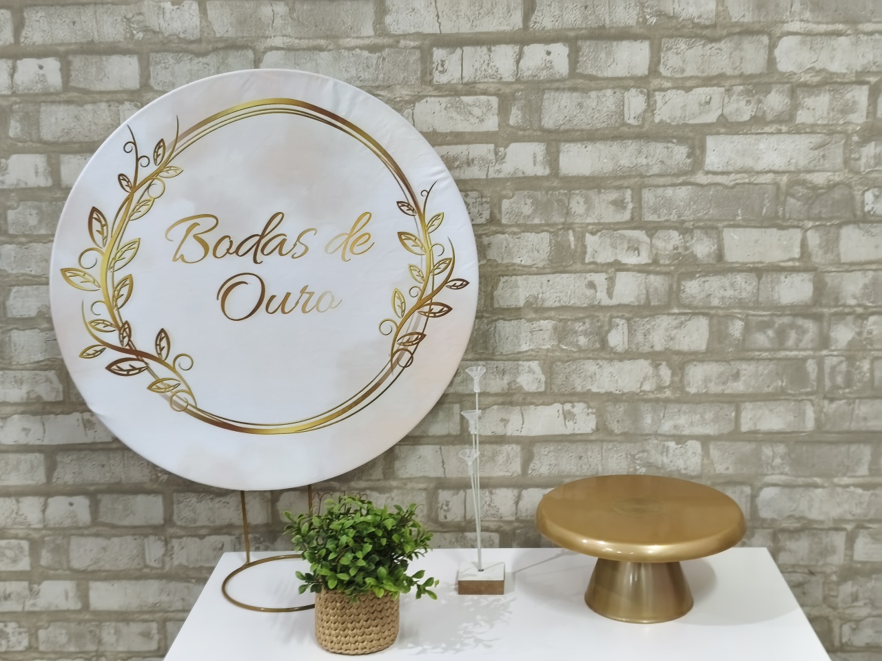 Mini Kit Bodas de Ouro - Pegue e Monte Tesouro Encantado