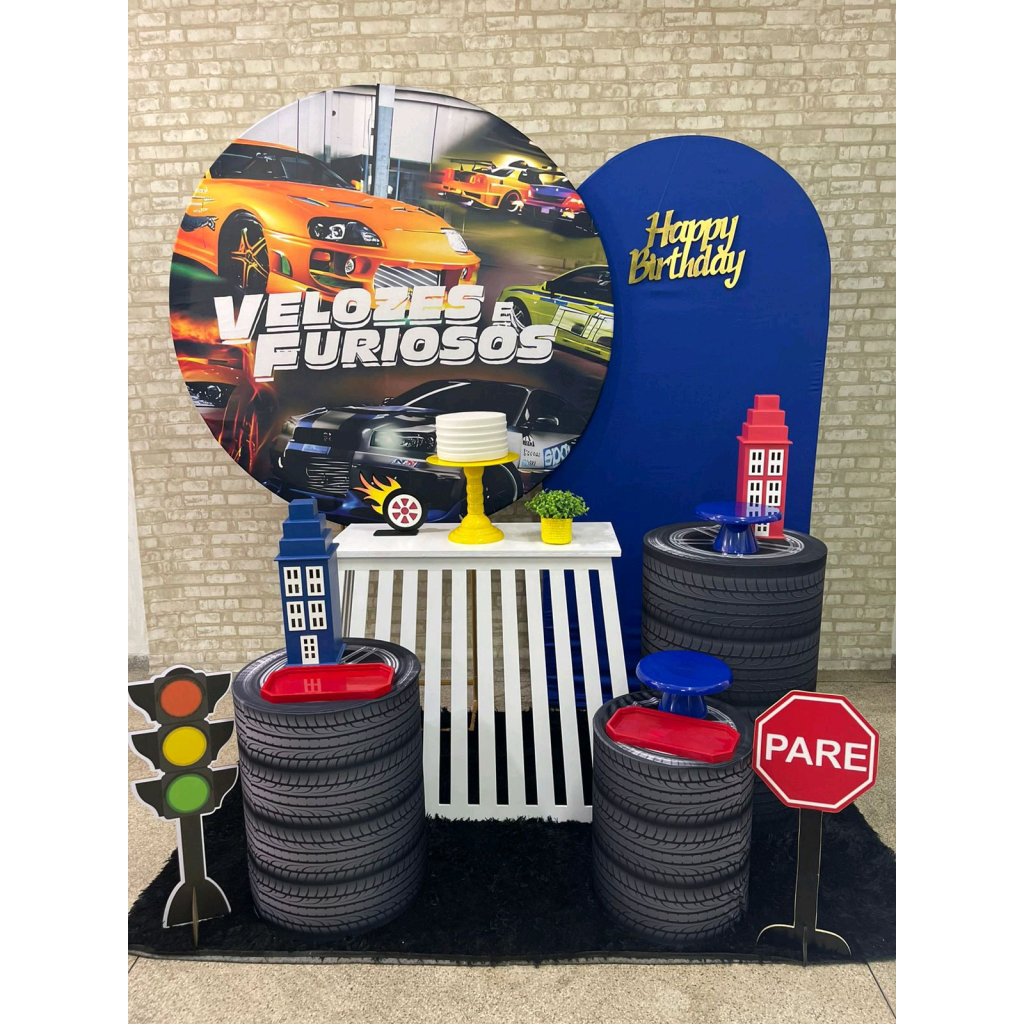 Kit Velozes E Furiosos - Pegue e Monte Tesouro Encantando