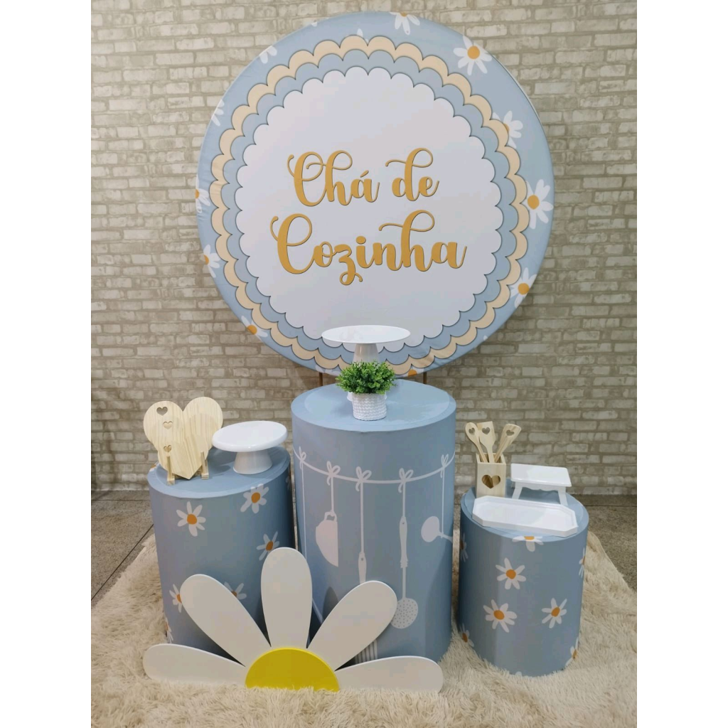 Kit Chá de Cozinha - Pegue e Monte Tesouro Encantando