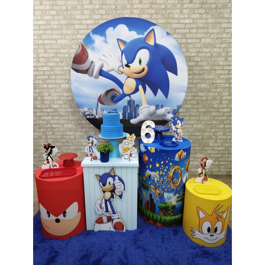 Kit Sonic - Pegue e Monte Tesouro Encantando