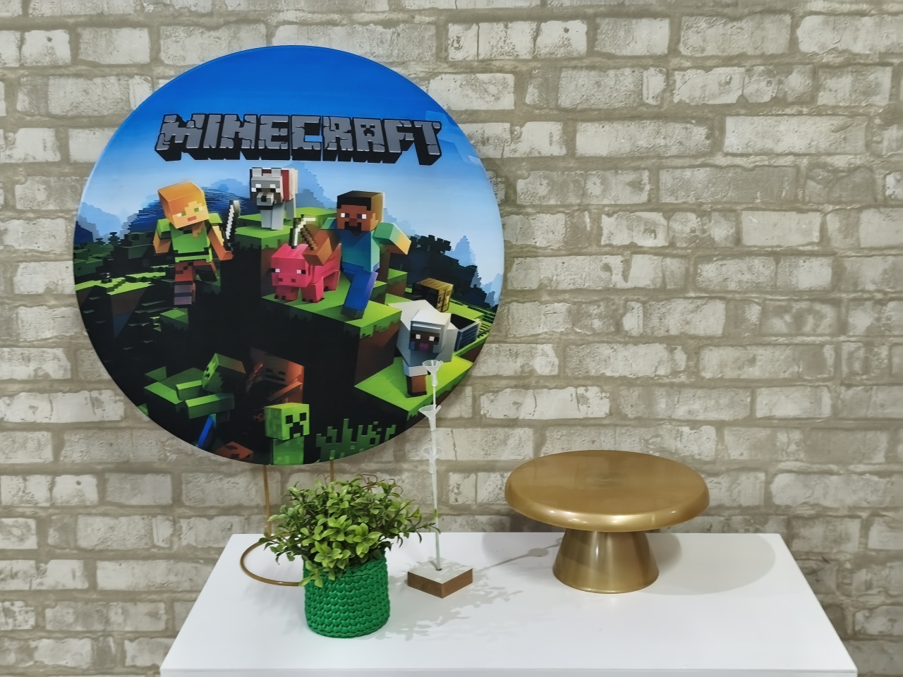 Mini Kit Minecraft - Pegue e Monte Tesouro Encantado