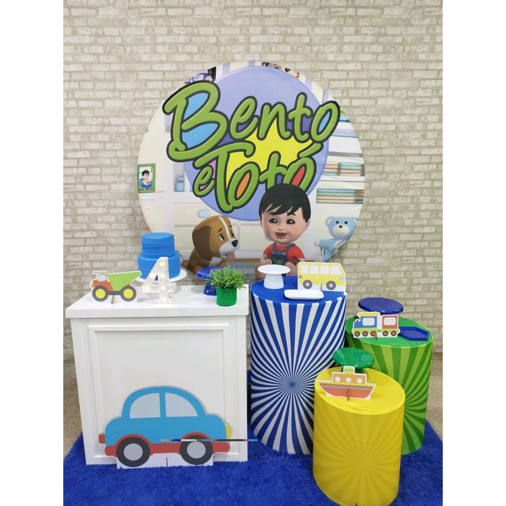 Kit Bento E Totó - Pegue e Monte Tesouro Encantando