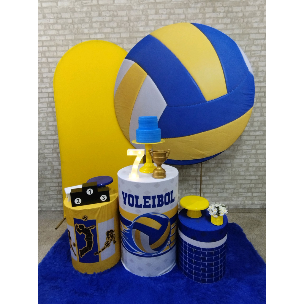 Kit Voleibol - Pegue e Monte Tesouro Encantando
