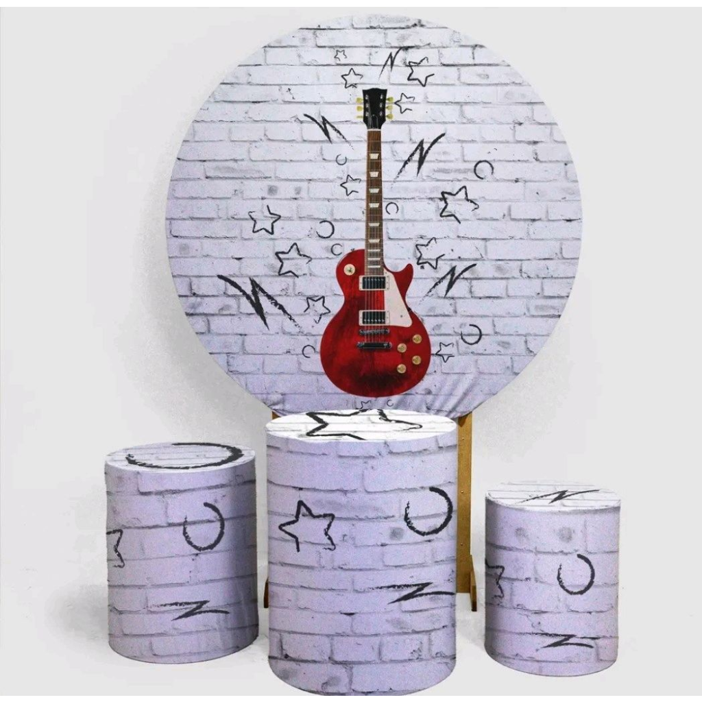 Kit Guitarra Musica - Pegue e Monte Tesouro Encantando