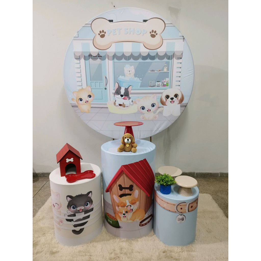 Kit Pets - Pegue e Monte Tesouro Encantando