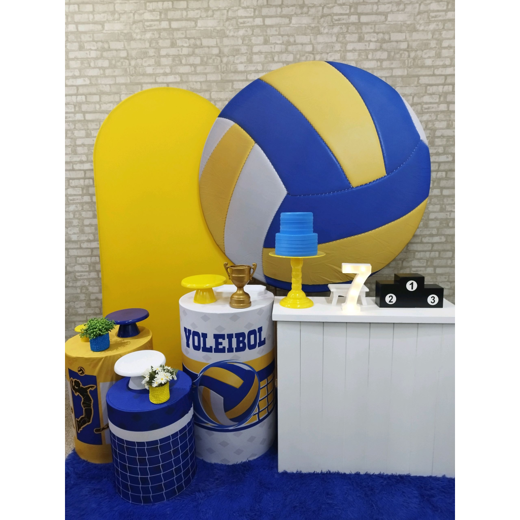 Kit Voleibol - Pegue e Monte Tesouro Encantando