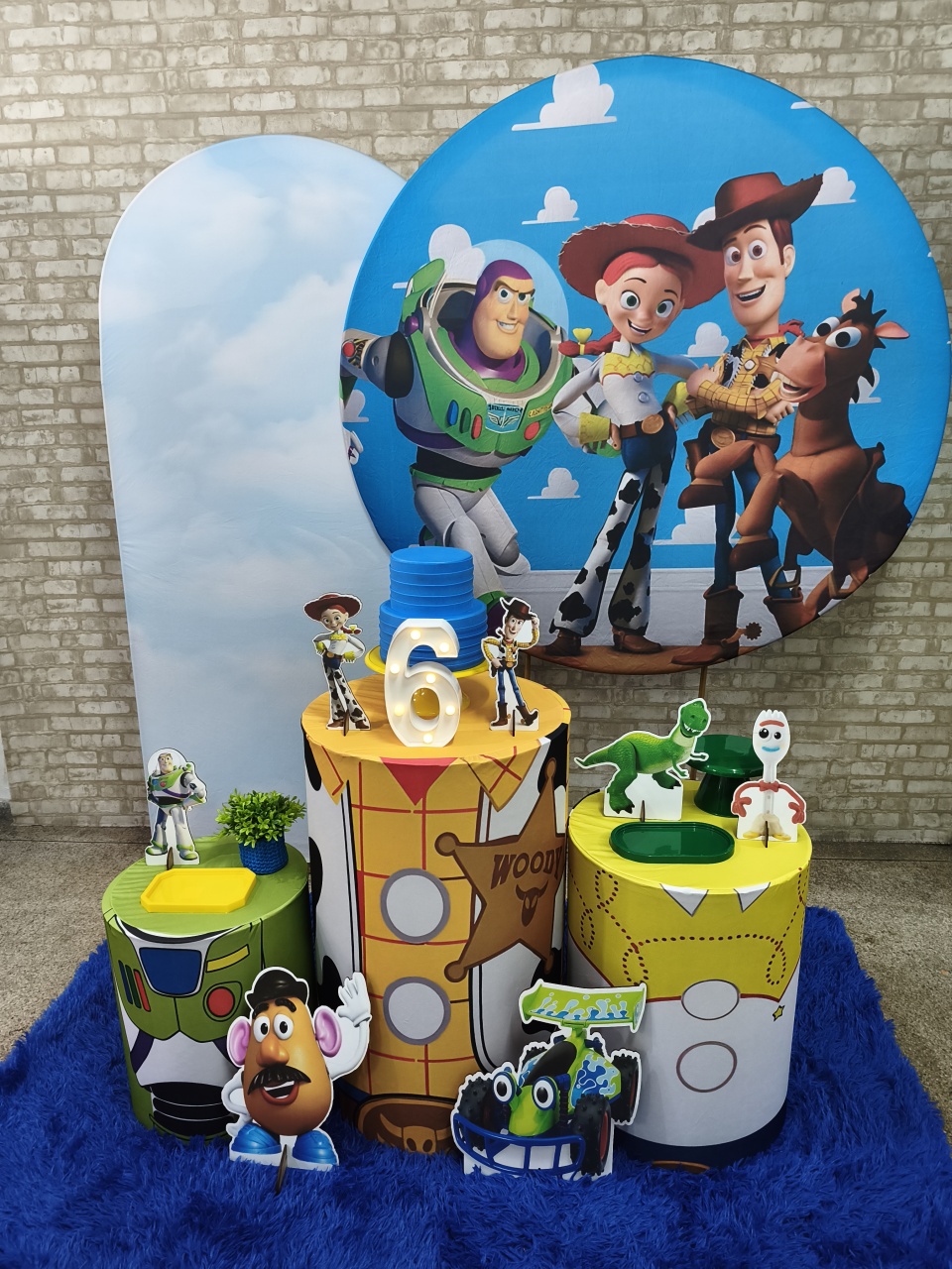 Kit Toy Story - Pegue e Monte Tesouro Encantando