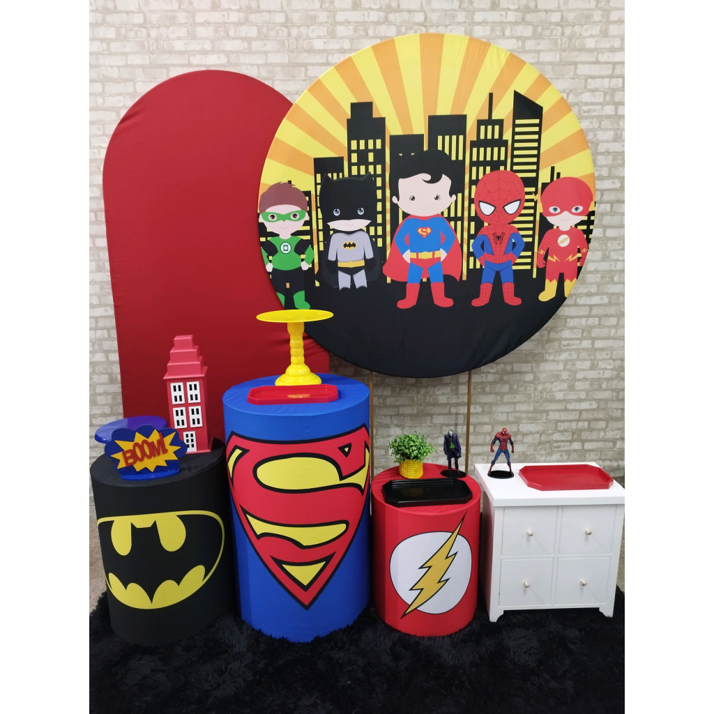 Kit Super Heróis - Pegue e Monte Tesouro Encantando