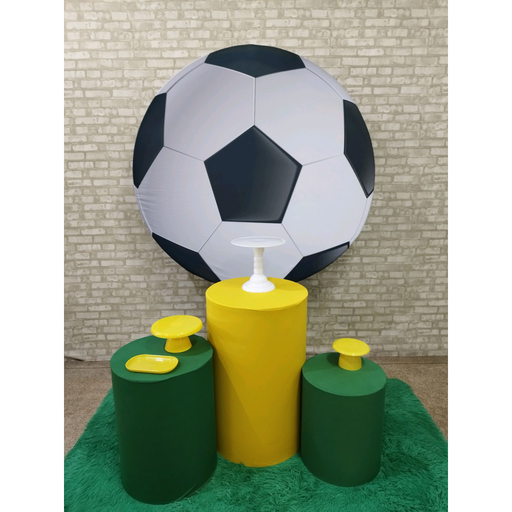 Kit 1 Futebol Brasil Copa - Pegue e Monte Tesouro Encantando